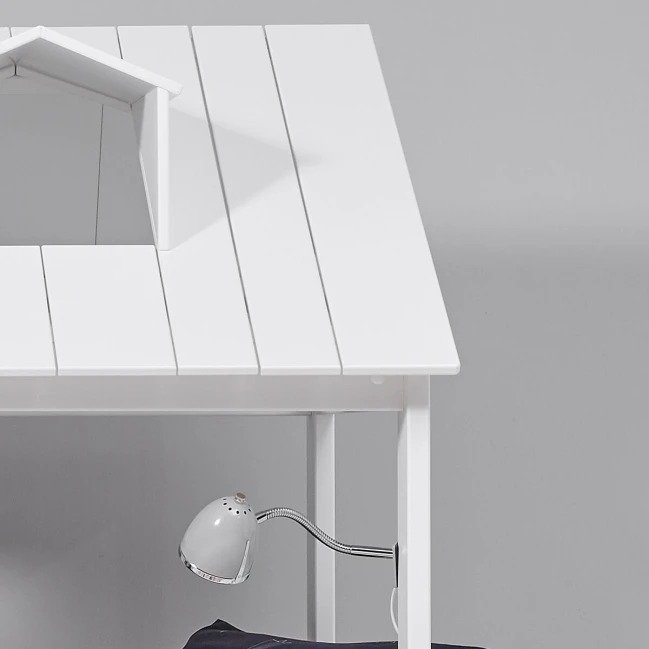 Lifetime 2 en 1 lit Beachhouse V2 avec cadre à lattes de luxe blanc