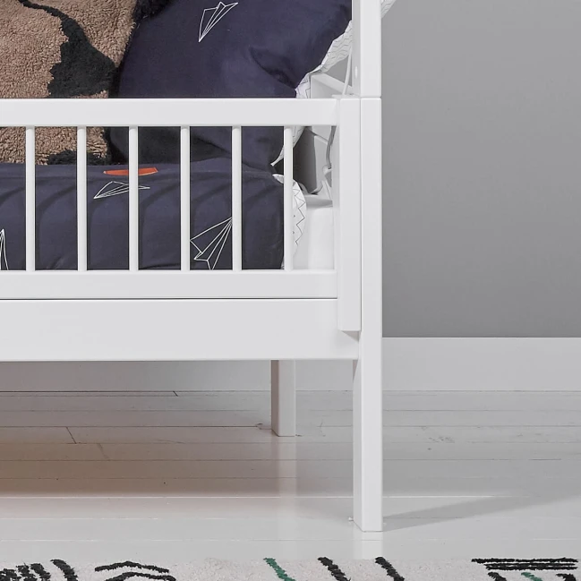 Lifetime 2 in 1 letto Beachhouse V2 con struttura a doghe deluxe bianca