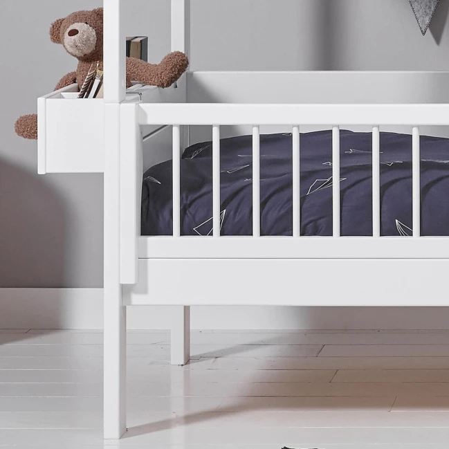 Lifetime 2 en 1 lit Beachhouse V2 avec cadre à lattes de luxe blanc