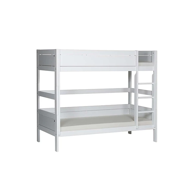 Letto a castello Lifetime Kombi 1 con pavimento a rulli e due cassetti Bianco