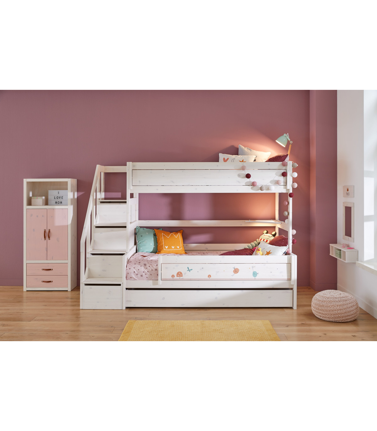 Lampe à pince - Rose - Lifetime Kidsroom