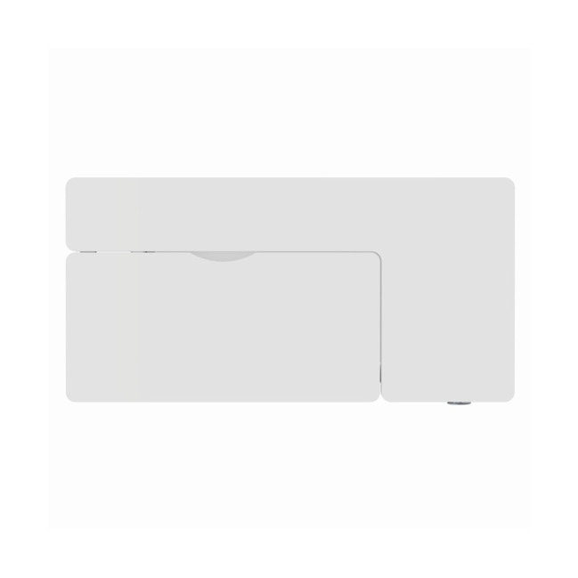 Lifetime desk ERGO left tiltable part electrically adjustable