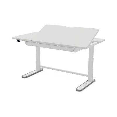 Lifetime desk ERGO right tiltable part electrically adjustable