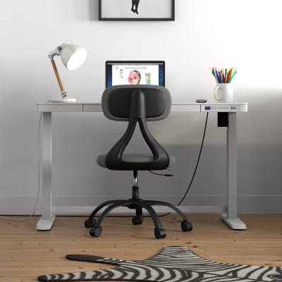 Bureau Lifetime RISE réglable électriquement, y compris tiroir et USB