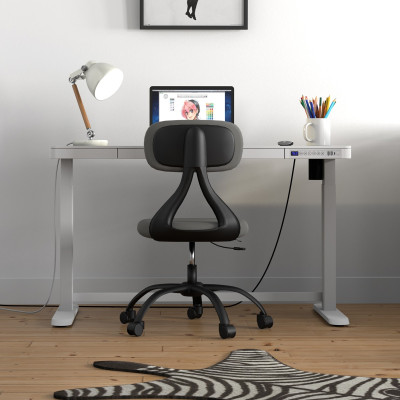 Lifetime desk RISE electrically adjustable incl. drawer and USB