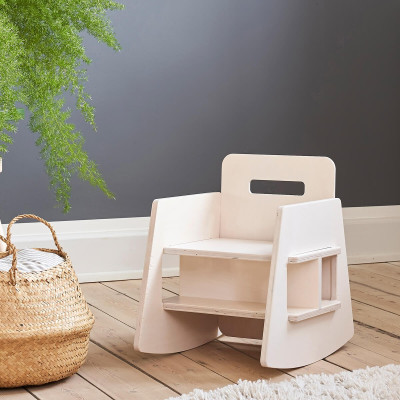 Manis-h FLIP Vip Chair - Sedia fantastica per bambini White Wash