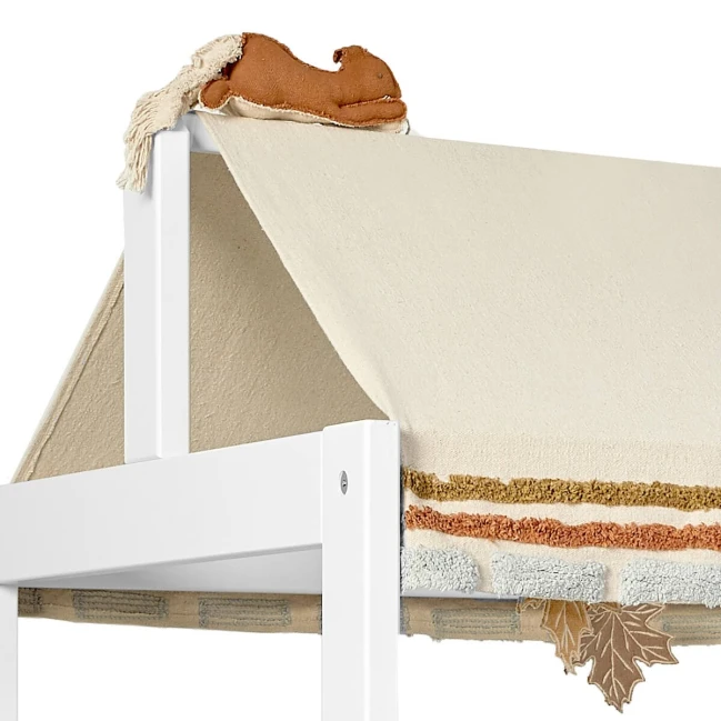 Tetto in tessuto Lifetime - Canoe Adventure con foglie e scoiattoli