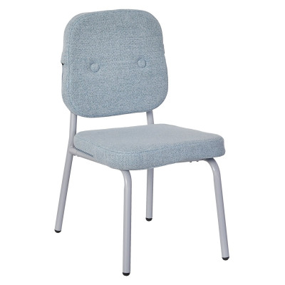 Lifetime Chill chair with upholstered seat frosted blue