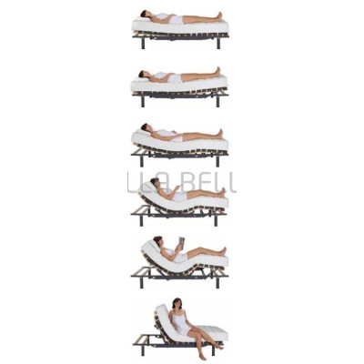 San Gottardo Slatted frame Locarno Elektro 2M 140 x 200 cm