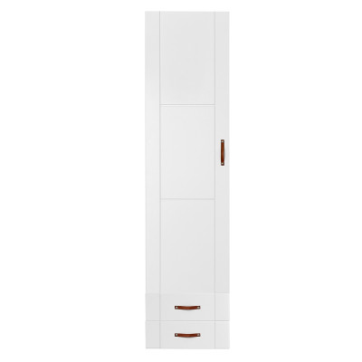 Porte d’armoire courte Lifetime + 2 petits tiroirs 50 cm blanc