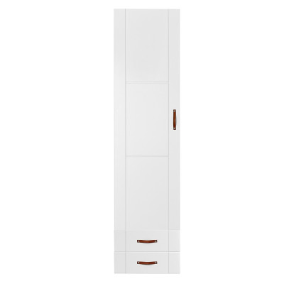 Lifetime short cabinet door + 2 small drawers 50 cm white