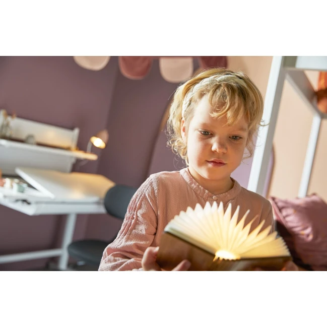 Letto a castello Lifetime Sunset Dreams 90 x 200 cm con grande scatola da letto e pavimento a rullo bianco