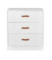 Lifetime All in one base element with 3 drawers Whitewash