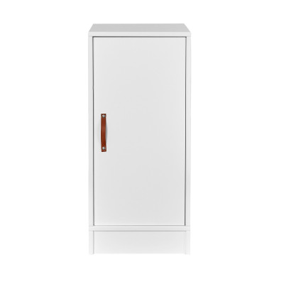 Lifetime All in one small locker with door, shelf and clothes rail white