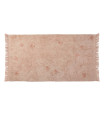 Tapis doux Lifetime - papillons, rose touffu