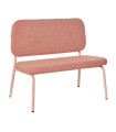 Lifetime Chill Bench with Upholstered Seat Rose Blush