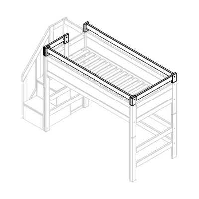 Lifetime safety increase with side opening white