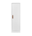 Lifetime All in one large locker with door, shelf and clothes rail whitewash