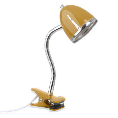 Lifetime clamp lamp Bronze M/chrome edge