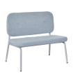 Lifetime Chill Bench with Upholstered Seat Frosted Blue