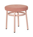 Lifetime Chill Stool with Upholstered Seat Rose blush
