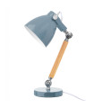 Lampe de Table Lifetime Bois / Métal - Teinte Bleue