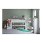 Halbhohes Bett mit Treppe und Deluxe Lattenrost