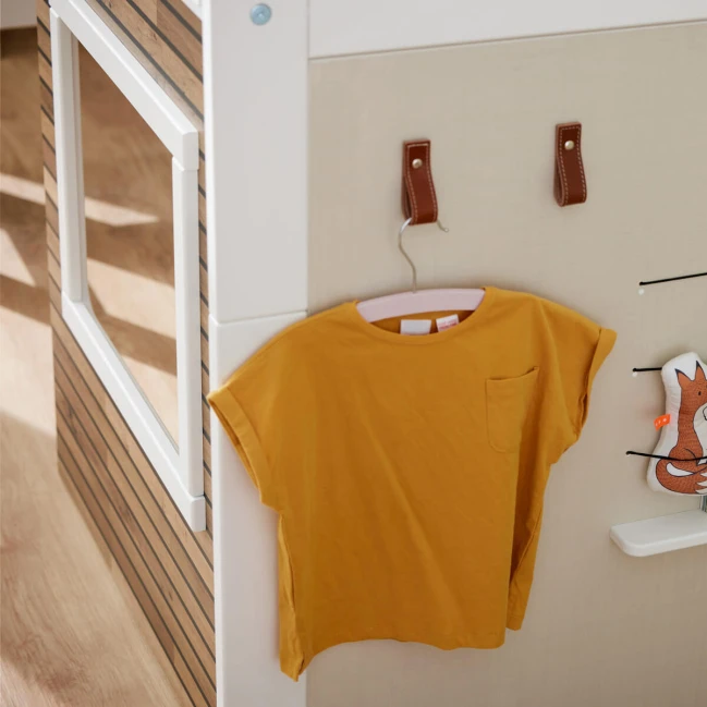 Lifetime Limited Edition Halbhohes Kinderbett 2023 weiss + Hängekiste