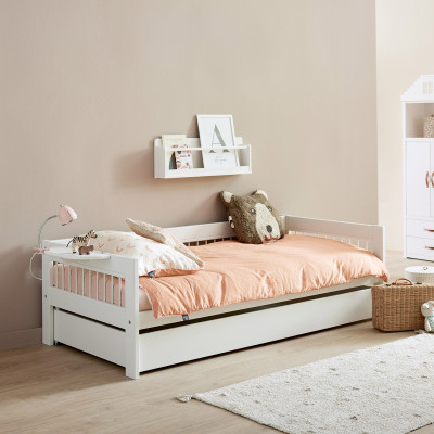 Lifetime Einzelbett Breeze 90 x 200 mit Roll-Lattenrost weiss