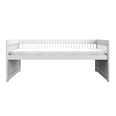 Lifetime lit superposé Breeze 90 x 200 avec sommier deluxe blanc