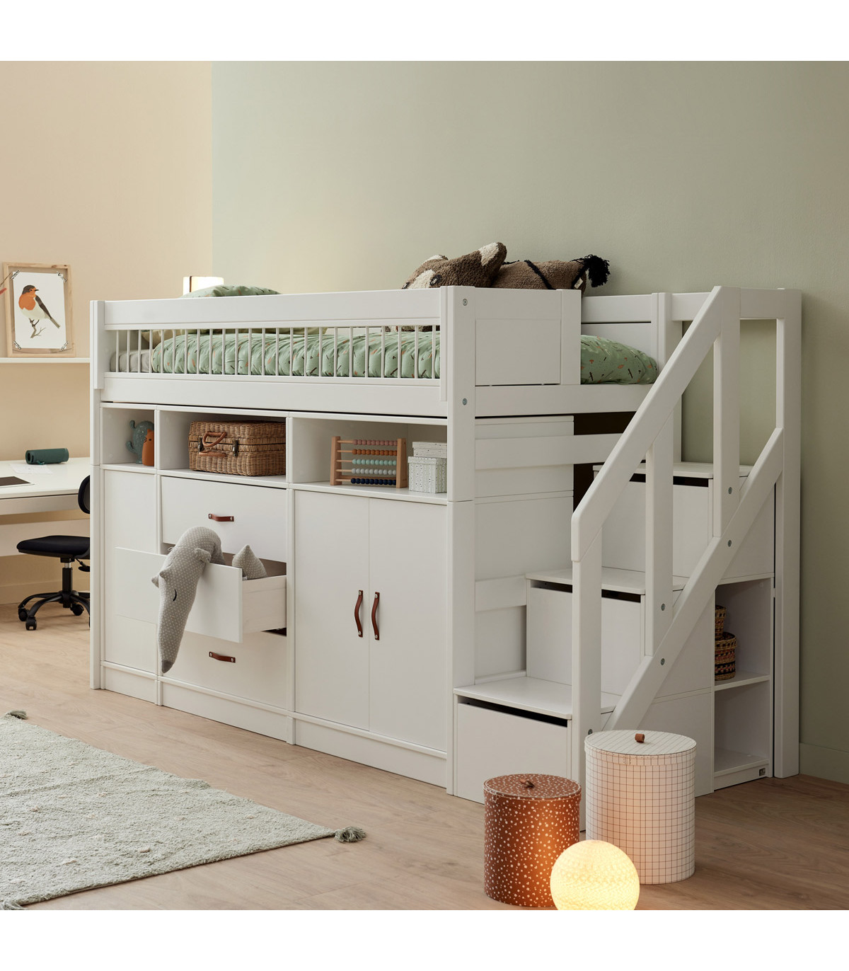 Letto a castello con scaletta step - Lifetime Kidsrooms