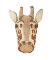 Lifetime coussin girafe tufté