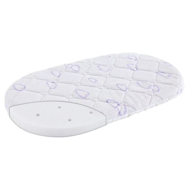Träumeland Matelas pour Bollerwagen Sleepy 46 x 82 cm ovale