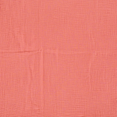 Couverture bébé Träumeland en mousseline abricot 75 x 100 cm