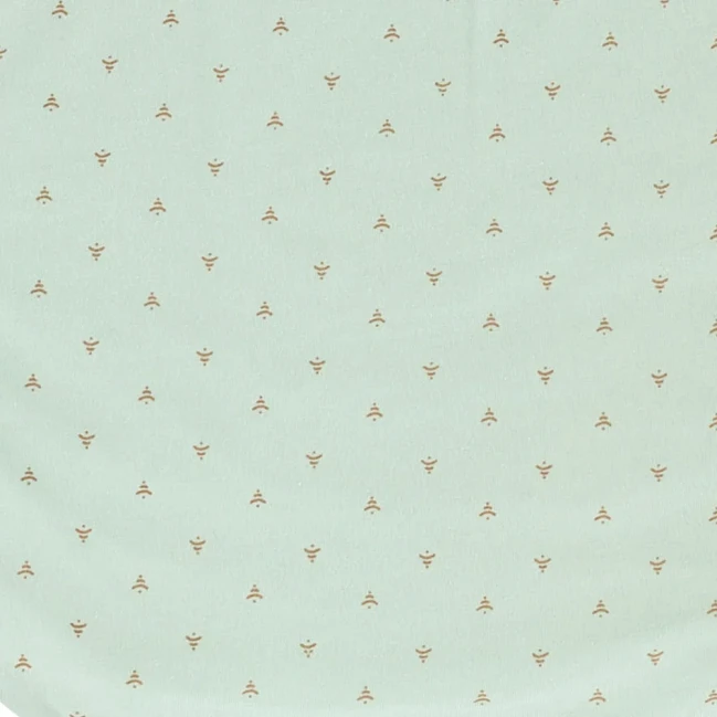 Träumeland Coussin d'allaitement coton Twister vert