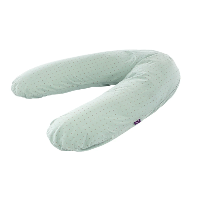 Träumeland nursing pillow cotton Twister blue