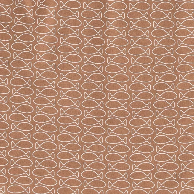 Träumeland Nid de bébé "Home" Comfort Fische marron