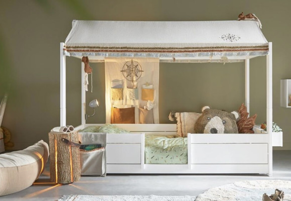 La culla Life-Time in crescita 4-in-1, dal bambino all'adolescente.